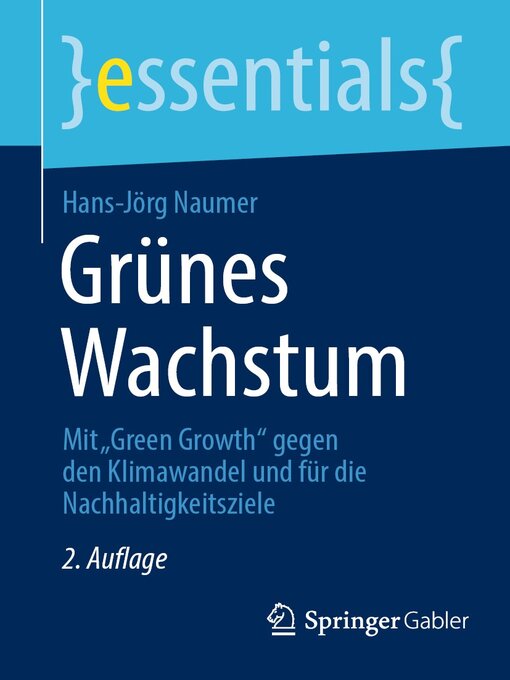 Title details for Grünes Wachstum by Hans-Jörg Naumer - Available